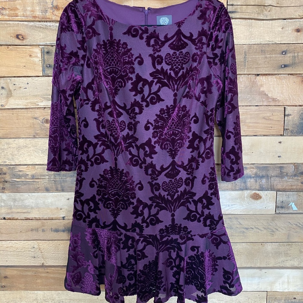 Purple Cocktail Dress